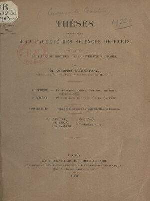 cover image of La fonction gamma